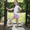 Annie Short, Pink and Royal Mini Gingham - Shorts - 2 - thumbnail