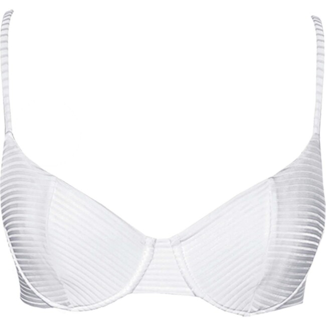 Women's La Costa Rib Underwire Bikini Top, Egret