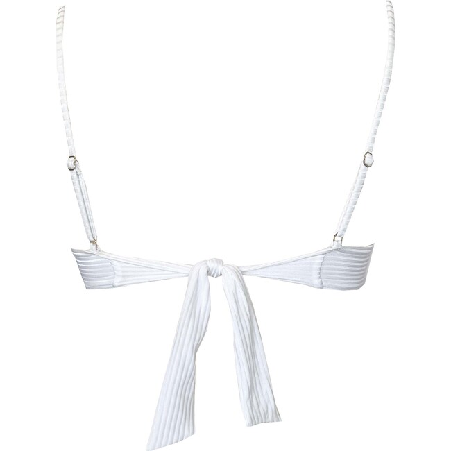 Women's La Costa Rib Underwire Bikini Top, Egret - Two Pieces - 5