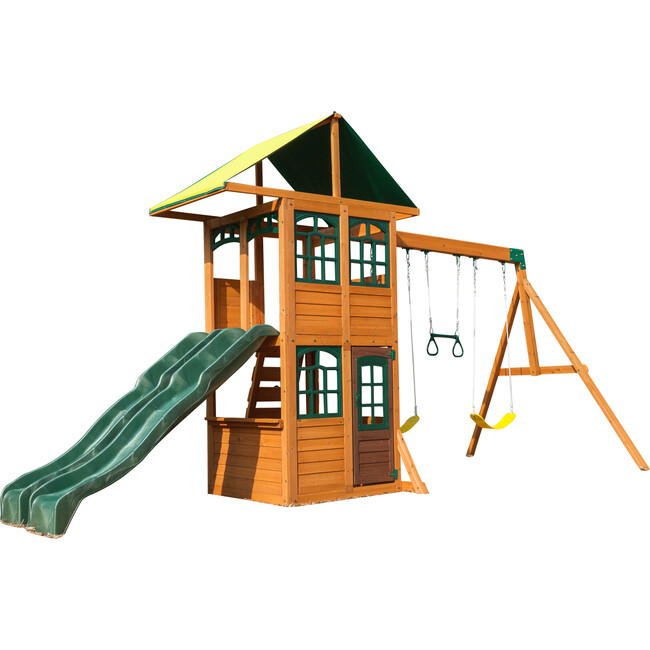 Treasure Cove Wooden Swing Set / Playset - Outdoor Games - 1