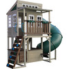 Cozy Escape Wooden Outdoor Two-Story Playhouse - Playhouses - 1 - thumbnail