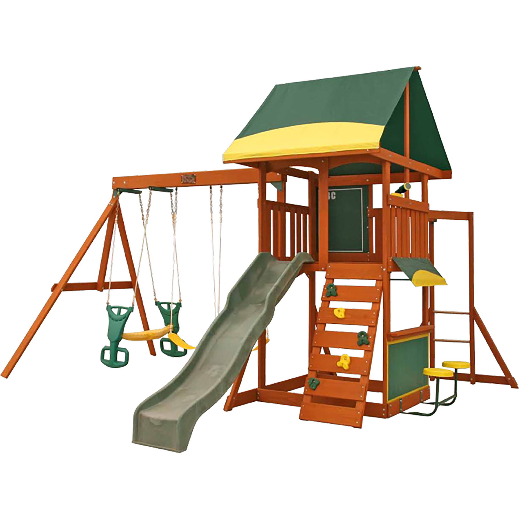 Brockwell wooden swing set online