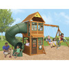 Cloverdale Cedar Wood Swing Set / Playset - Outdoor Games - 2