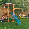 Jungle Journey Wooden Outdoor Swing Set - Outdoor Games - 2