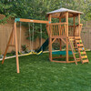 Jungle Journey Wooden Outdoor Swing Set - Outdoor Games - 3