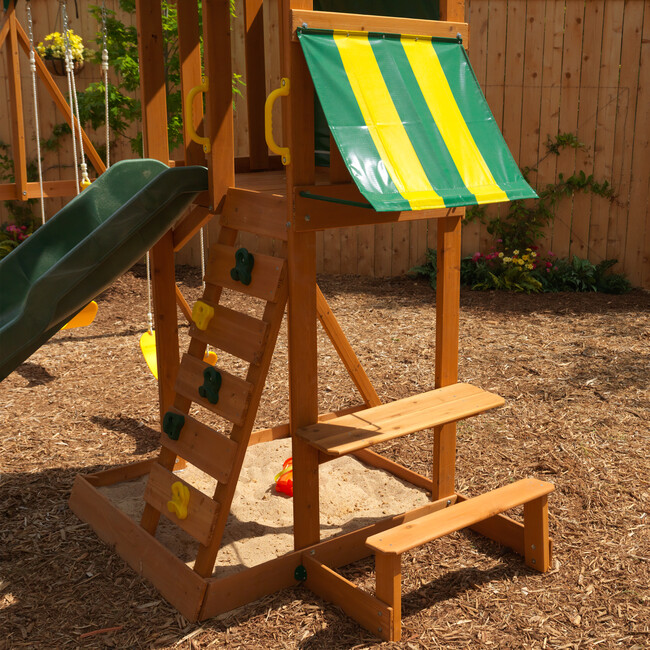 Spring Meadow Wooden Backyard Outdoor Swing Set / Playset - Outdoor Games - 4