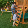 Jungle Journey Wooden Outdoor Swing Set - Outdoor Games - 4