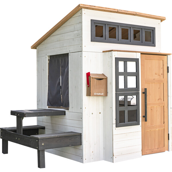 Kidkraft Lakeside Bungalow Playhouse Kidkraft Wood Playhouse Mytsstore KidKraft Lakeside Bungalow Playhouse (FSC)