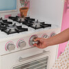 Pink Culinary Wooden Play Kitchen with 4 Accessories - Play Kitchens - 4