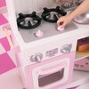 Modern Country Wooden Play Kitchen, White/Pink - Play Kitchens - 4
