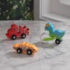 Adventure Tracks™: Dino World Prehistoric Pals: Rollers Wooden Train Track Vehicles - Transportation - 2 - thumbnail