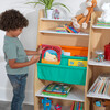 Pocket Sling Storage Wooden Bookshelf - Bookcases - 4