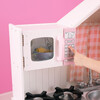 Modern Country Wooden Play Kitchen, White/Pink - Play Kitchens - 5