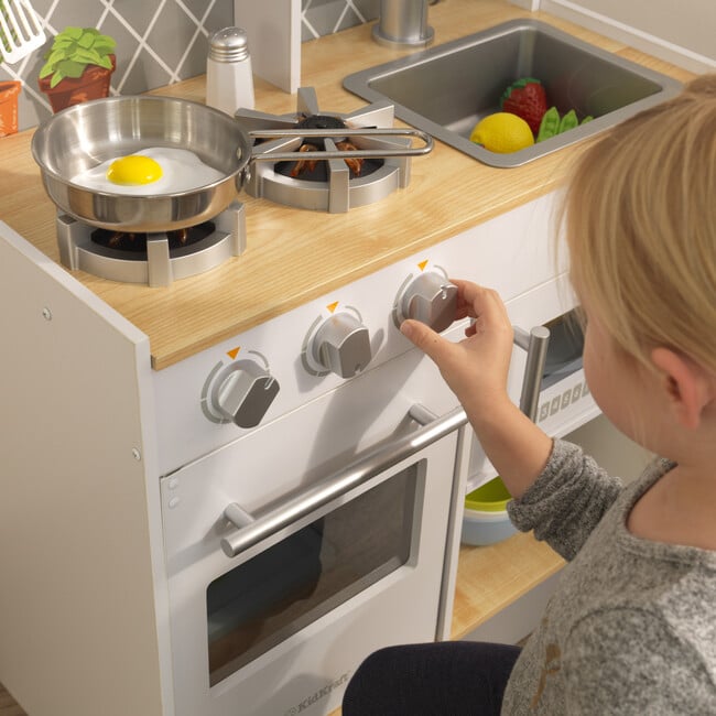 Let's Cook Wooden Play Kitchen - Play Kitchens - 4