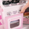 Modern Country Wooden Play Kitchen, White/Pink - Play Kitchens - 6