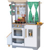 Terrace Garden Wooden Play Kitchen, 30pcs - Play Kitchens - 1 - thumbnail