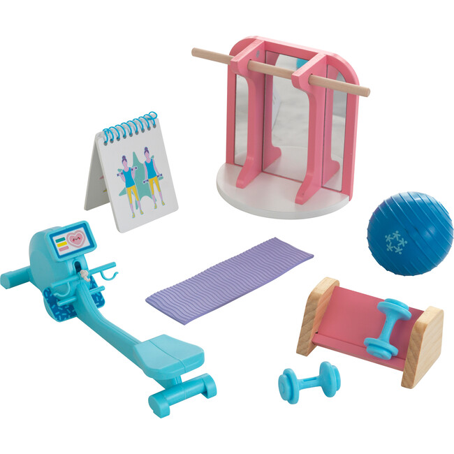 Dollhouse Accessory Pack: Home Gym