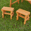 Wooden Outdoor Picnic Table Set - Kids Seating - 6