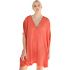 Women's Louise Caftan, Terracotta - Cover-Ups - 1 - thumbnail