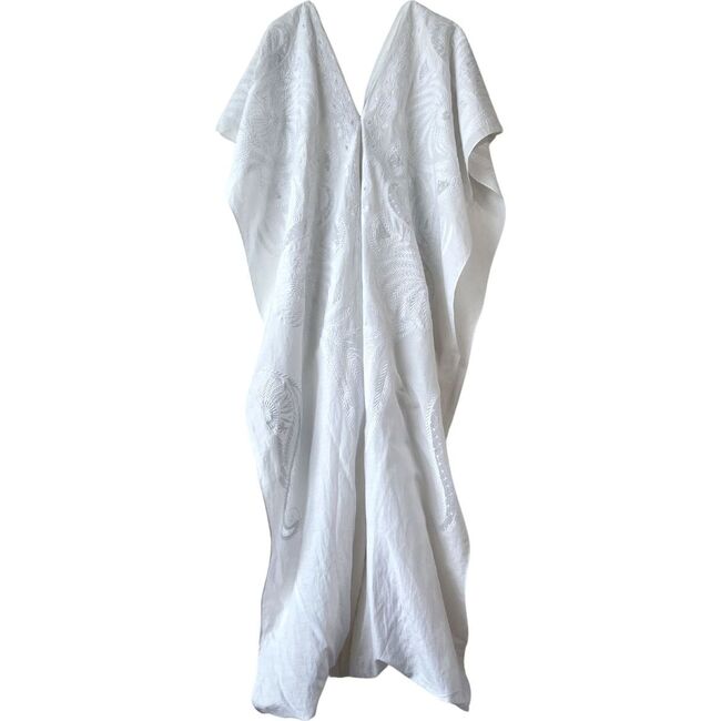 Women's Sarcelle Kaftan, White - Dresses - 1