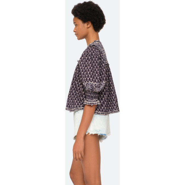 Women's Jasper Top, Black - Shirts - 4