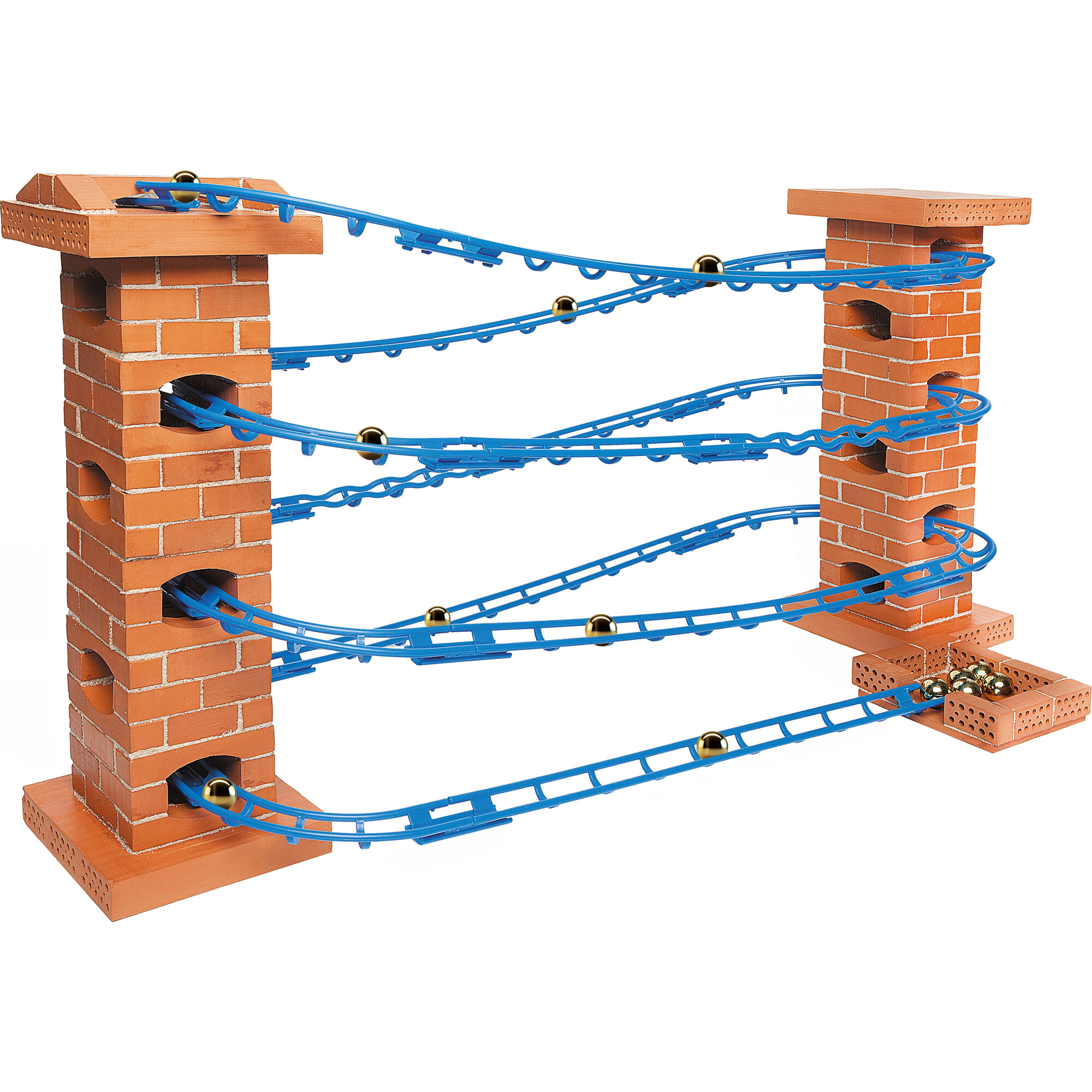 Teifoc Run 'n' Roll Marble Run Set - STEM Toys - 1