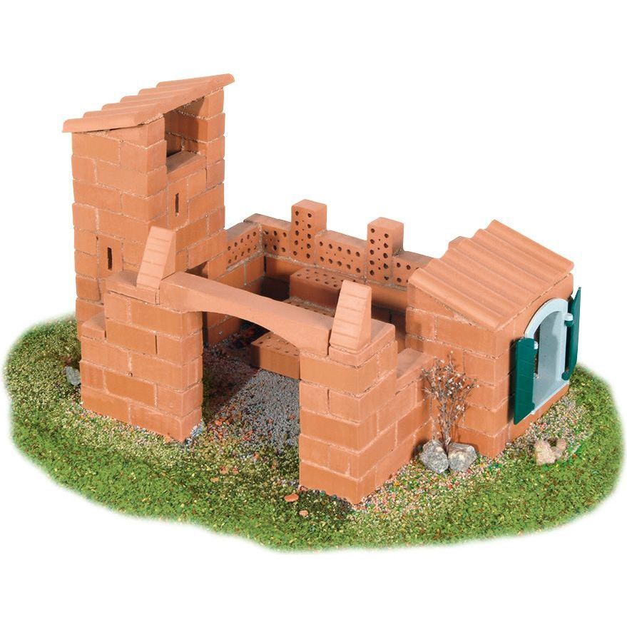Vintage Reusable Teifoc Castle Brick and Mortar Construction