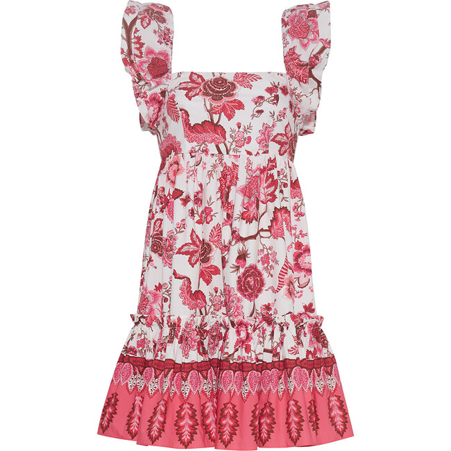 Women's Lexa Dress, Jacobean Rouge - Dresses - 1