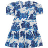 Florie Dress, Venetian Story Blue - Dresses - 1 - thumbnail