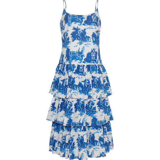 Women's Mary Lou Dress, Venetian Story Blue
