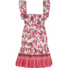 Women's Lexa Dress, Jacobean Rouge - Dresses - 3