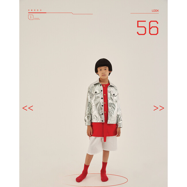 Kawaii Shorts, White & Pink - Pants - 4