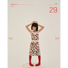 Chelsea Knit Dress, Cream & Red Flowers - Dresses - 4 - thumbnail
