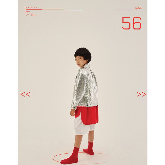 Kawaii Shorts, White & Pink - Pants - 5