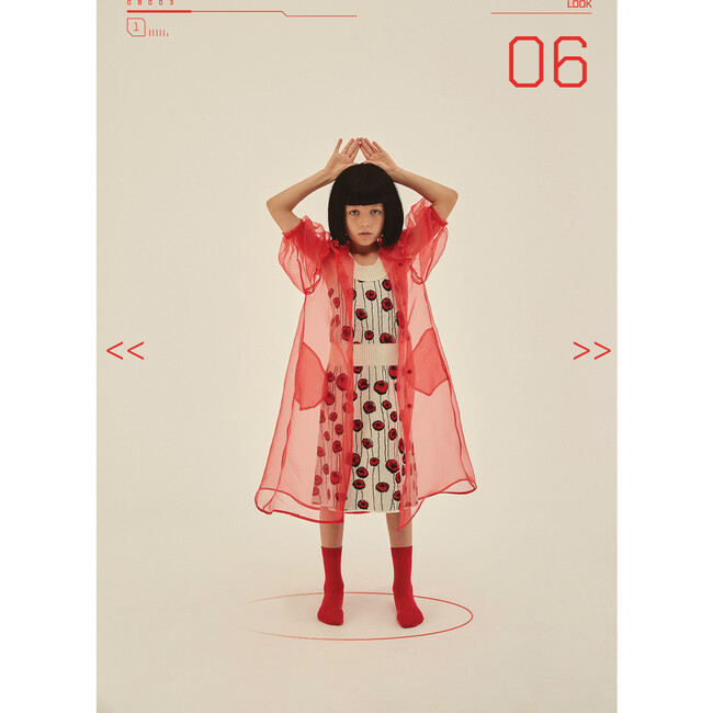 Fairytale Coat, Red - Jackets - 3