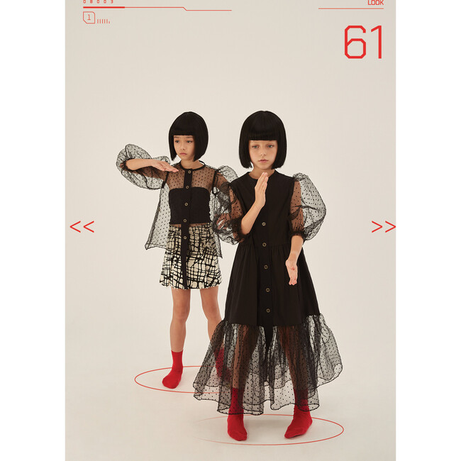 Goth Dress, Black - Dresses - 5