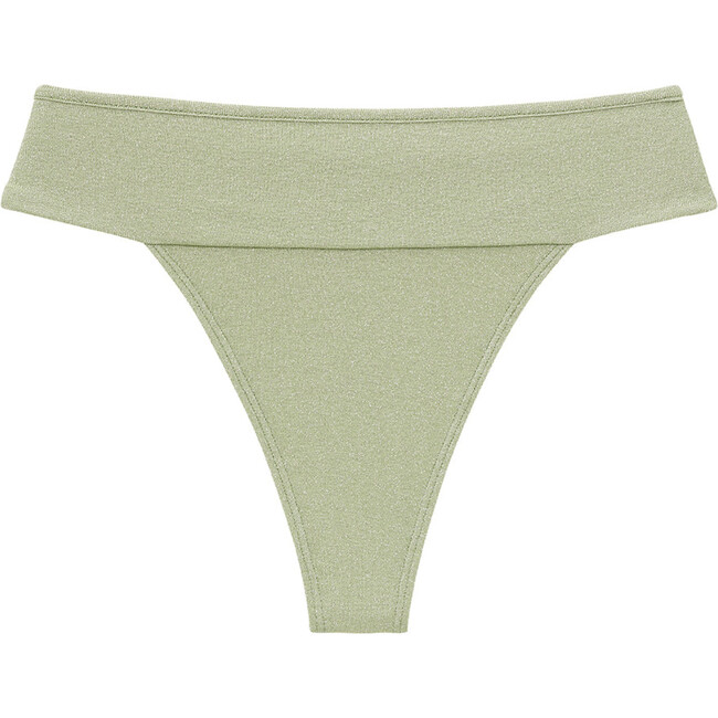 Women's Jade Sparkle Tamarindo Binded Bikini Bottom