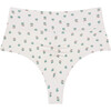 Women's Fruity Floral High Rise Bikini Bottom - Two Pieces - 4