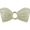 Women's Jade Sparkle Tori Ties Bandeau Bikini Top - Two Pieces - 2