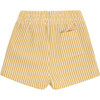 Canary Stripe Mini Boardshort - Swim Trunks - 4