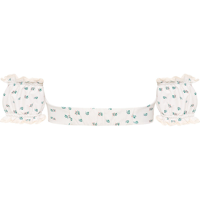 Women's Fruity Floral Mama Sleeves Bikini Top - Two Pieces - 5