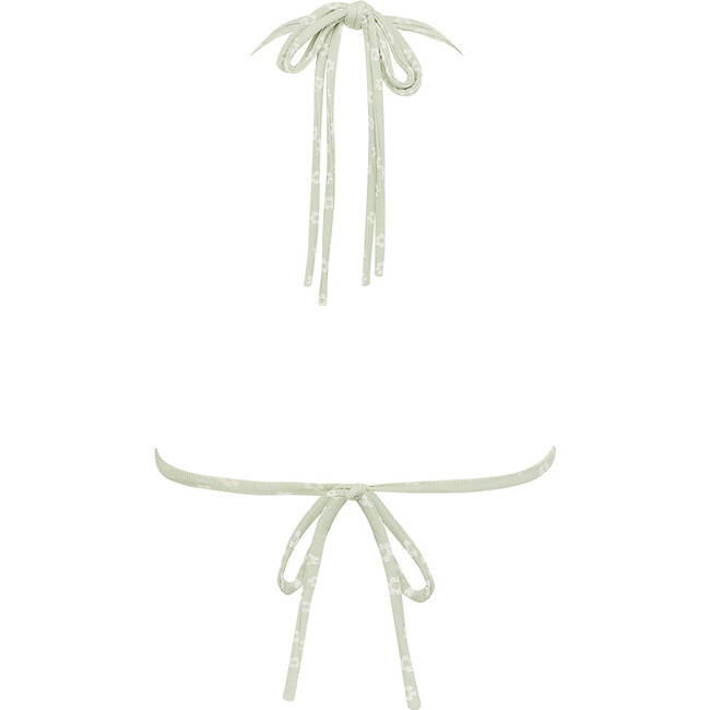 Women's Jade Floral Euro Bow Bikini Top - Two Pieces - 5