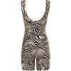 Women's Zebra Kim Onesie - Rompers - 5