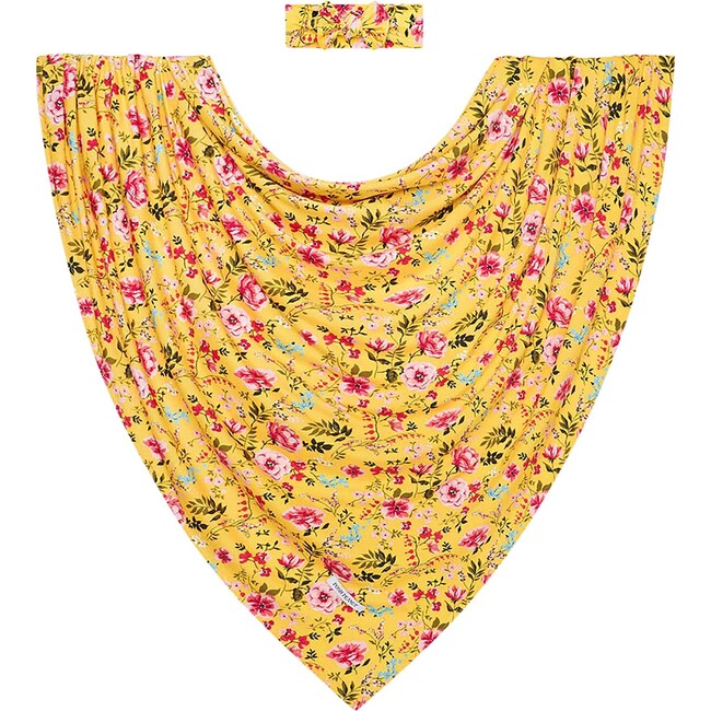 Kina Infant Swaddle and Headwrap Set