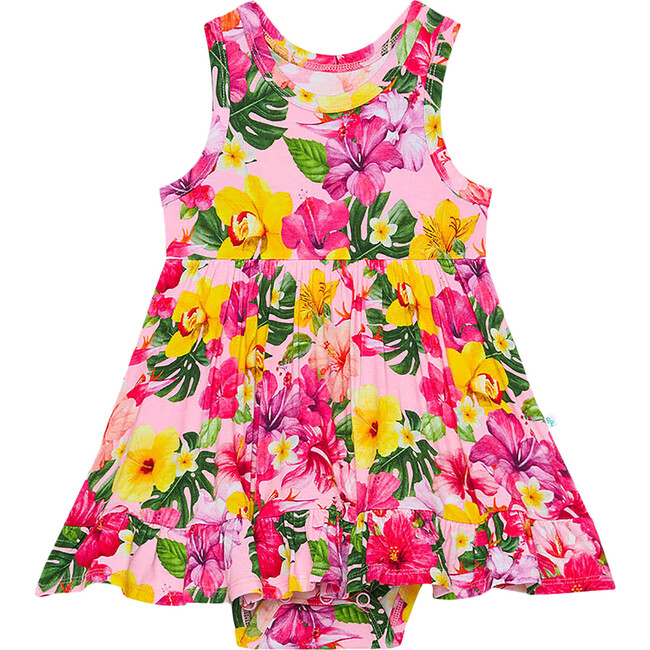 Malana Racerback Twirl Bodysuit Dress