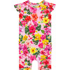 Malana Basic Ruffled Capsleeve Short Length Romper - Rompers - 1 - thumbnail