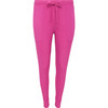 Solid Ribbed Posh Violet Women's Short Sleeve Pajama - Pajamas - 3