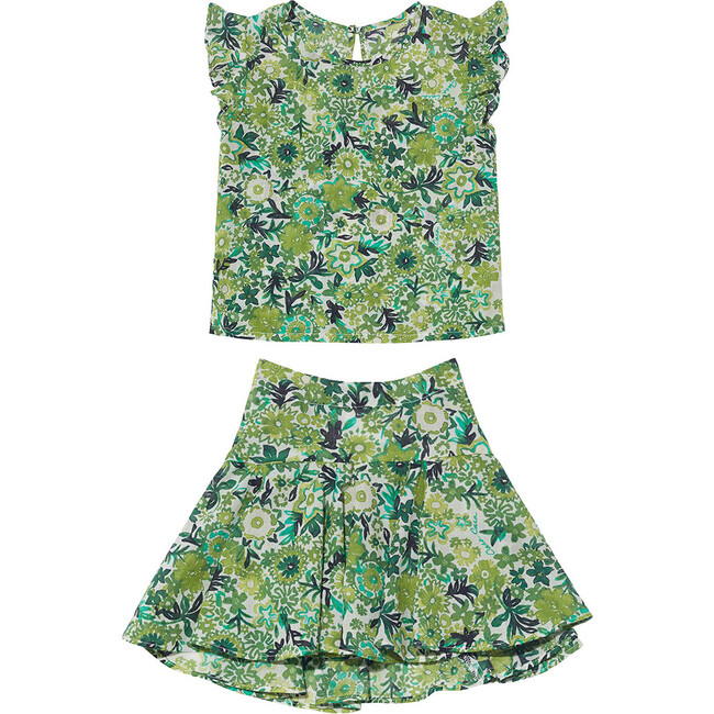Whimsy Set, Blooming Hills Olive - Mixed Apparel Set - 1