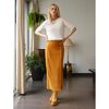 Essential Cashmere Tee, Soft White - Sweaters - 3