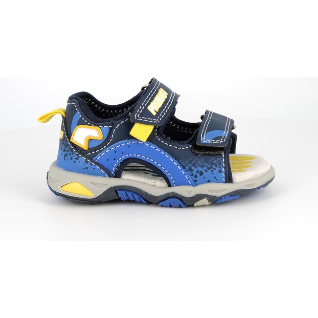 Open Toe Sandal, Navy/Royal Blue